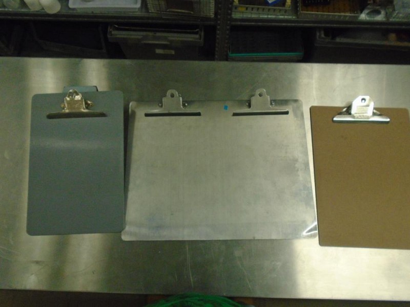 Double metal clipboard + other clipboard 